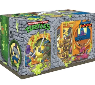 Playmates TMNT Classic Collection Sewer Lair 6 pack Edition
