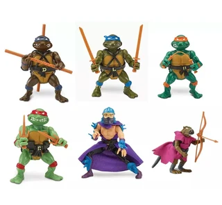 Playmates TMNT Classic Collection Sewer Lair 6 pack Edition