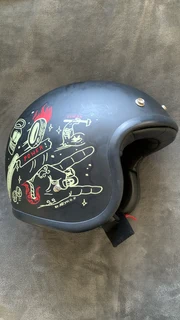 DMD Retro Open Face Helmet