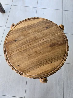 Oak side table