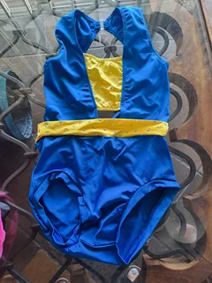 Dance costume with beautiful sequins