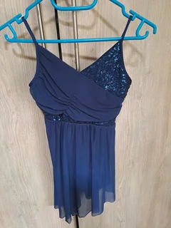 Blue lyrical costume