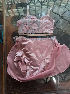 Pink dance costume