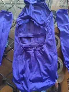 Purple dance costume