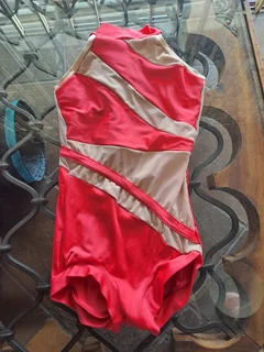 Red dance costume