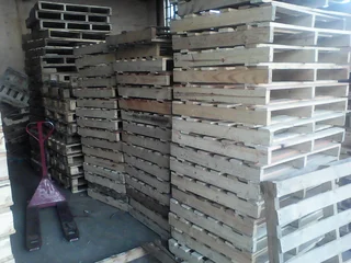 Wooden pallets for sale at R50 each, pls call or WhatsApp Karo 0681196799, we open for business.