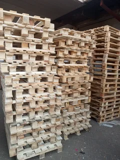 Wooden pallets for sale at R50 each pls call or WhatsApp Karo 0681196799, we open for business.