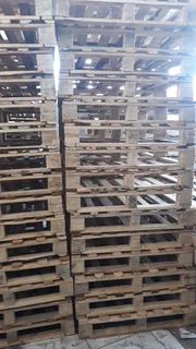 Wooden pallets for sale at R50 each pls call or WhatsApp Karo 0681196799, we open for business.