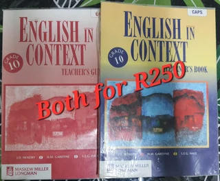 English in Context Grade 10 Learner&#39;s Book and Teacher&#39;s Guide