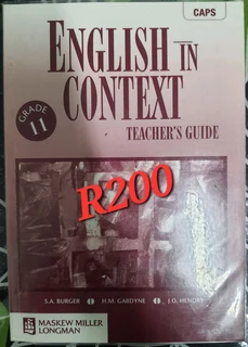 English in Context Grade 11 Teacher&#39;s Guide