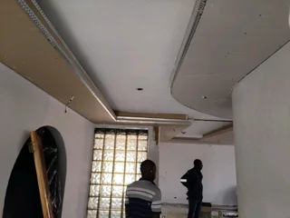 Ceiling and partitions