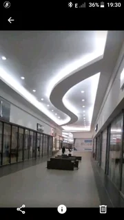 Ceiling and partitions