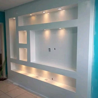 Ceiling and partitions