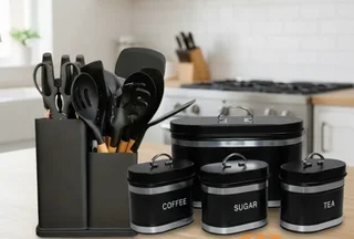 ️ Complete Kitchen Storage &amp; Utensil Set – Only R600!