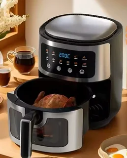  8L Smart Stainless Steel Digital Air Fryer – R750