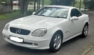 Mercedes SLK convertible for hire