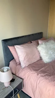 Grey Velvet Double Headboard – R500