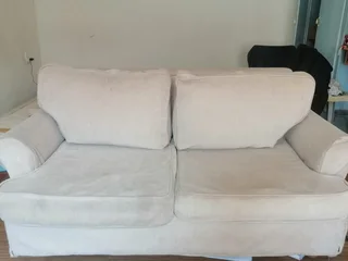 Couch and mattress