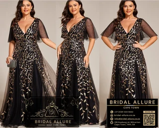 Elegant Plus Size Evening wear at Bridal Allure/Dress Lady