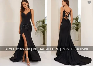 Elegant Evening Dresses Available at Dress Lady/Bridal Allure