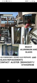 AFFORDABLE ALUMINIUM AND GLASS WINDOWS DOORS REPAIRS /GLASS REPLACEMENTS0844436971