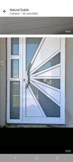 Installation services for glazing and aluminum materials.