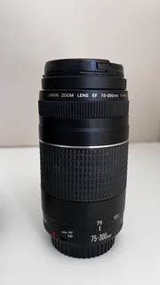 Canon EF 75 to 300mm f4.0-5.6 III Lens &#43; Nikon 70 to 300mm Lens Barely Used Like New
