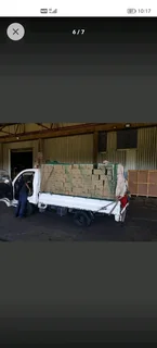 Bakkie for hire with driver ,transport collect and deliver , furniture and junk removals , garden ,