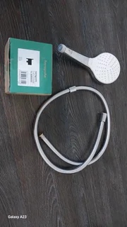 Hansgrohe handshower set - head; pipe; wall bracket