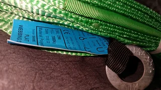 Flat Webbing Slings – 2 m / 2 Ton (Brand New