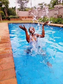 Swimming pool painting