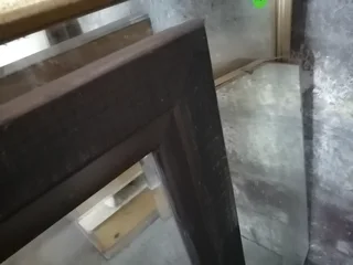 Framed Beveled Mirror