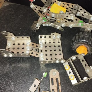 Vintage Meccano Pieces