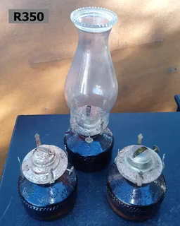 Vintage Oil Lamps (Jeplin) Collection (3Lamps)
