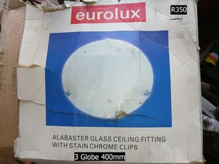 Eurolux 400mm Alabaster Ceiling Light