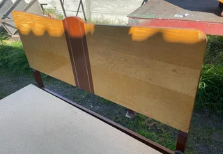 Vintage Art Deco Double Bed