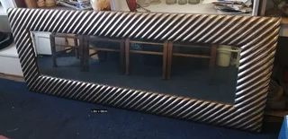 Large Vintage Accent Mirror (Beveled)