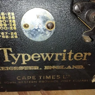 Antique Imperial Typewriter (ex Cape Times)