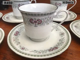 Vintage Porcelain x 6 Duos (Gardenia)