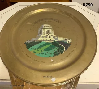 Commemorative Brass Tray (1938)