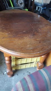 Vintage Oak Diningroom Table with Extensions