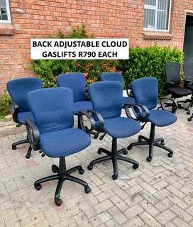 Geo Cloud Gas Lift Height Adjustable Back Adjustable Chairs
