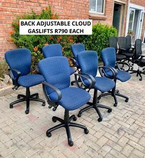 GEO CLOUD GAS LIFT HEIGHT ADJUSTABLE BACK ADJUSTABLE CHAIRS
