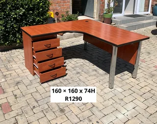 L SHAPE WORK STATION DESK FOR SALE