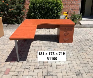 L Shape Work Station Desk