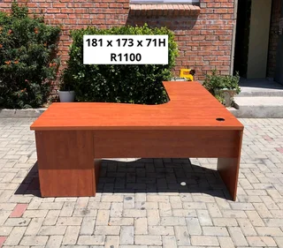 L SHAPE WORK STATION DESK