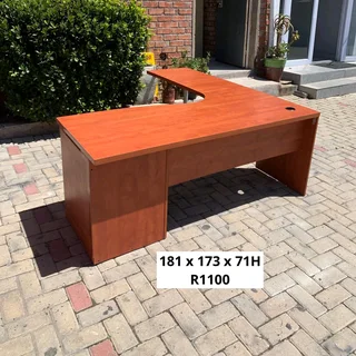 L SHAPE WORK STATION DESK