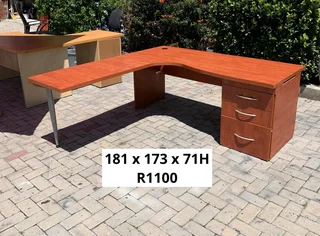 L SHAPE WORK STATION DESK