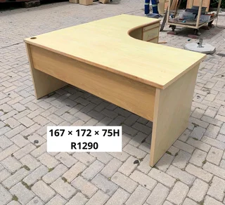 L SHAPE WORK STATION DESK