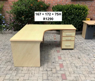 L SHAPE WORK STATION DESK